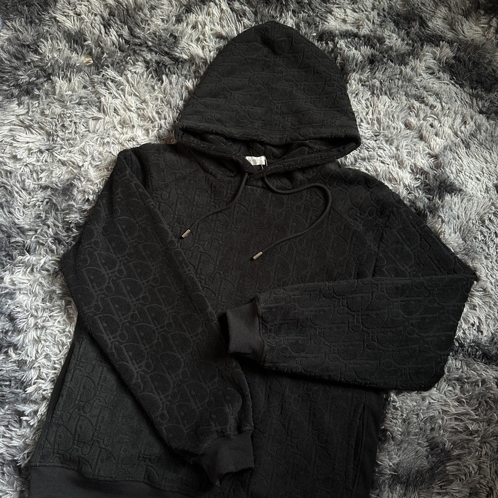 Black Hooded Sweatshirt